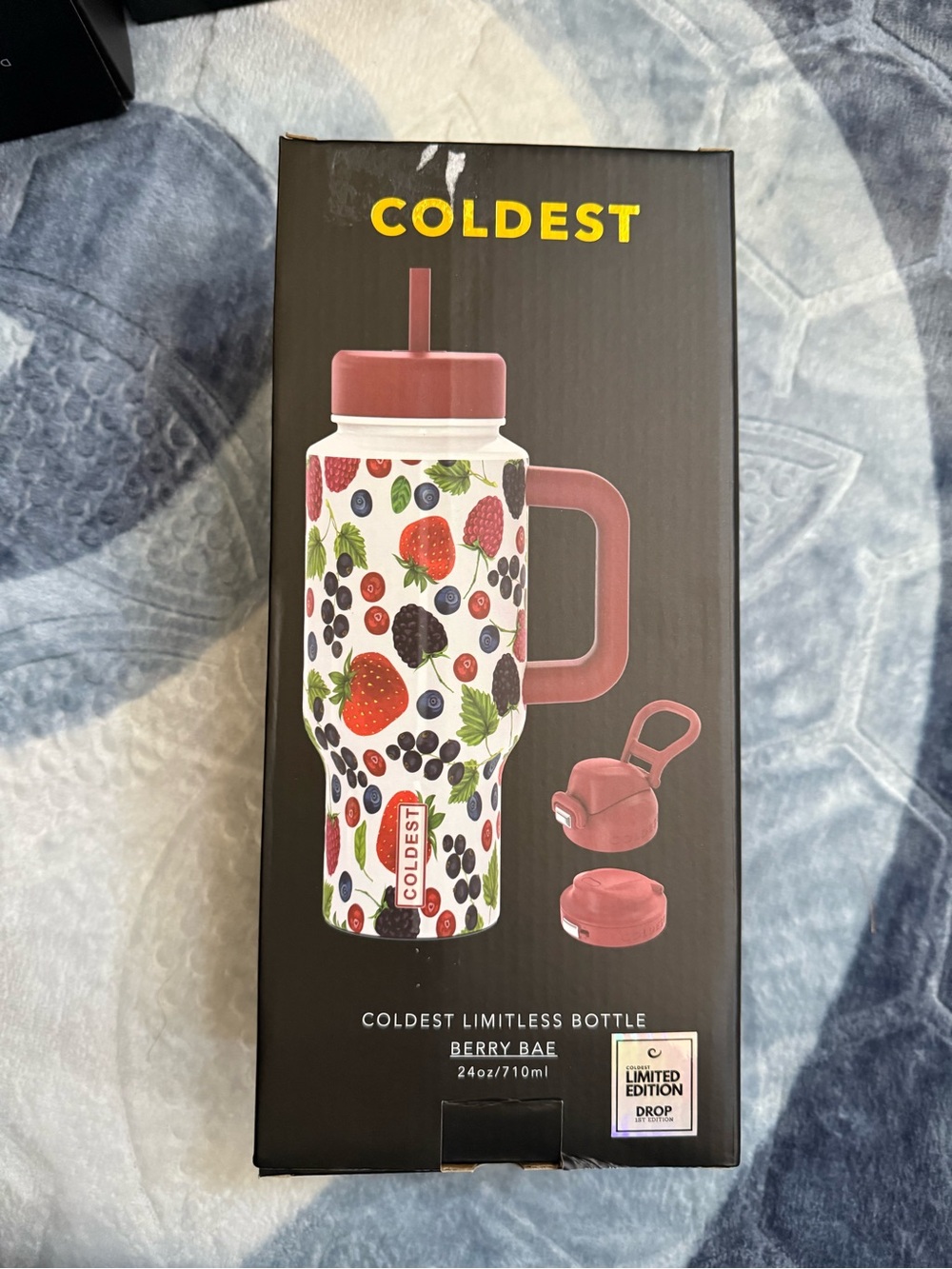 Coldest Bottle - various designs (24oz)